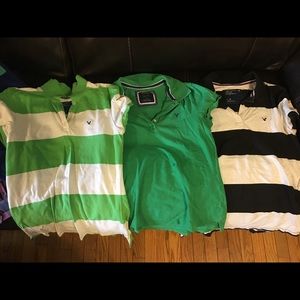 American Eagle polos 3/$20 ☘️